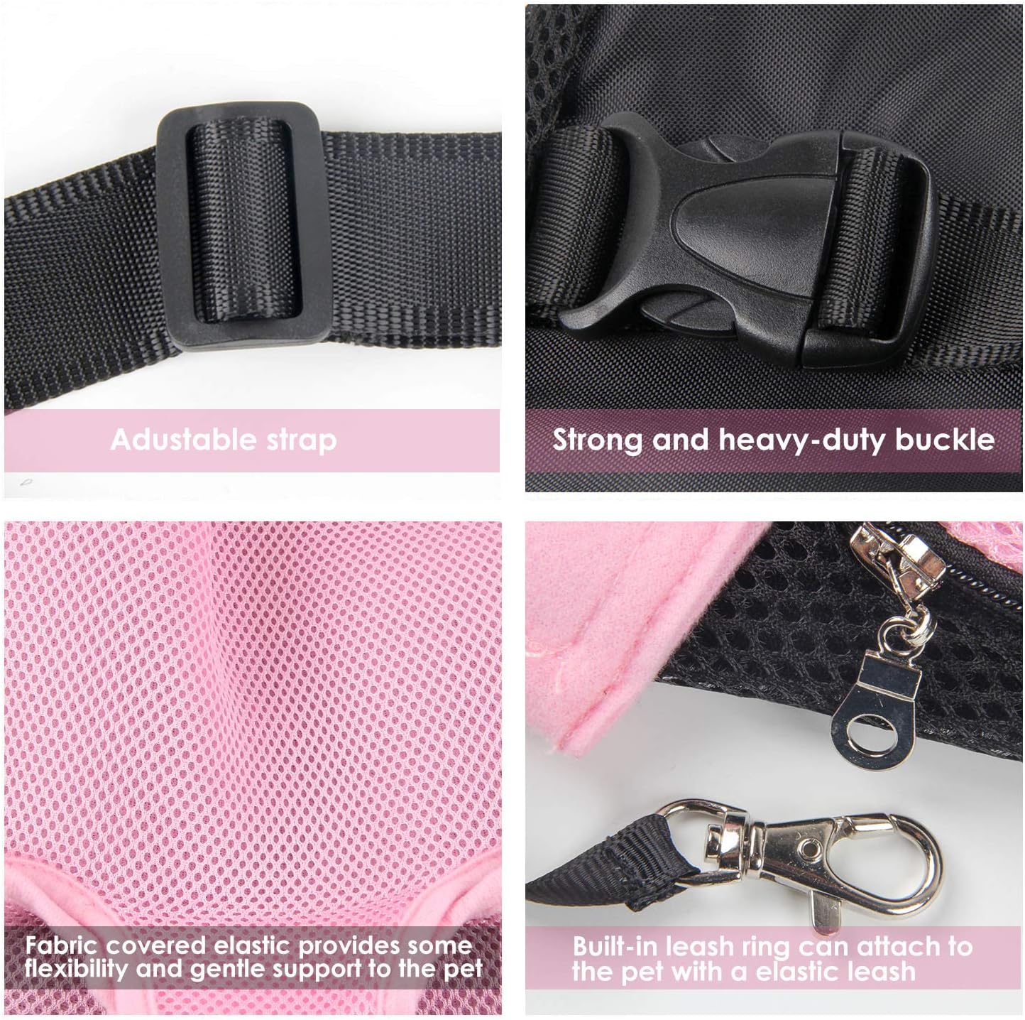 Pet Carrier Backpack, Pet Backpack Chest Bag Pet Travel Backpack