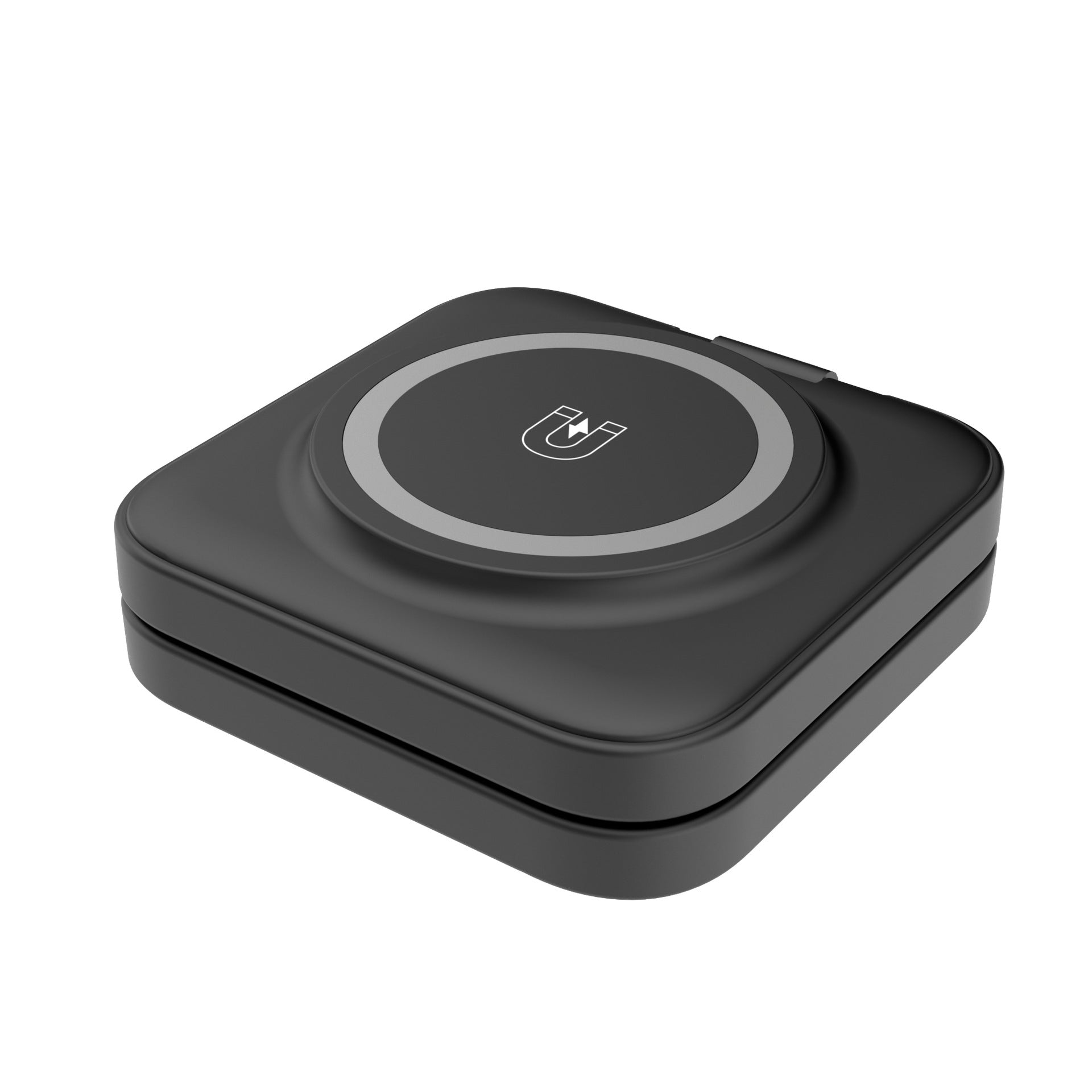 Caricabatterie wireless 3 in 1 Caricatore pieghevole Magsafe con cavo retrattile