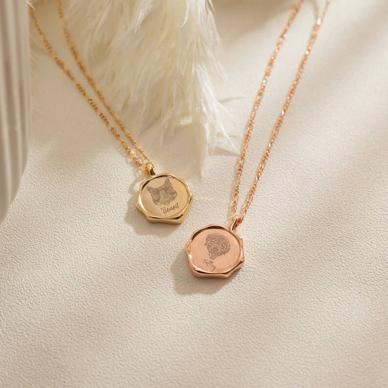 Personalized Pet Engraved Necklace