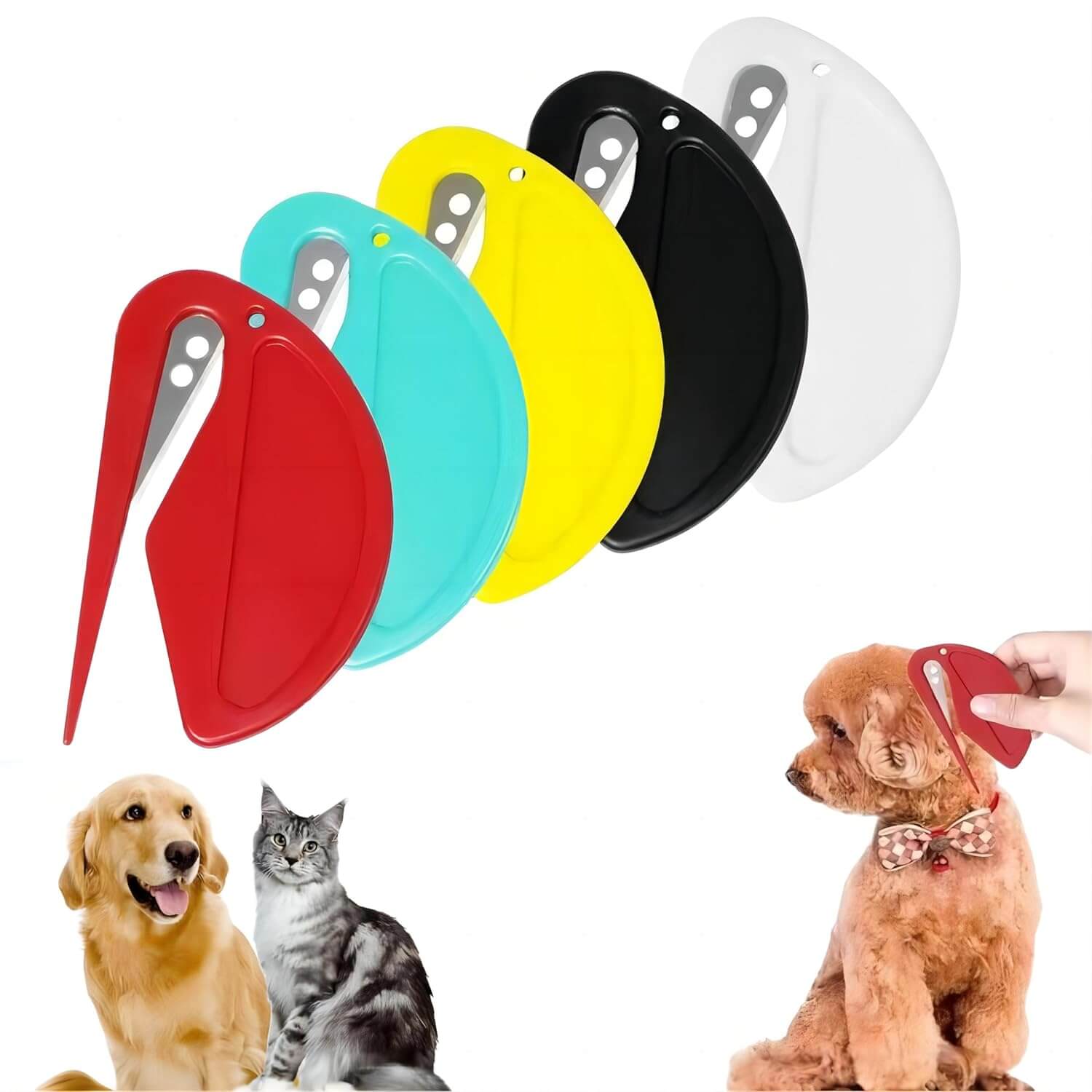 Pet Hair Trimmer Open Knot Knife Mini Sharp Hair Removal for Cat Dog