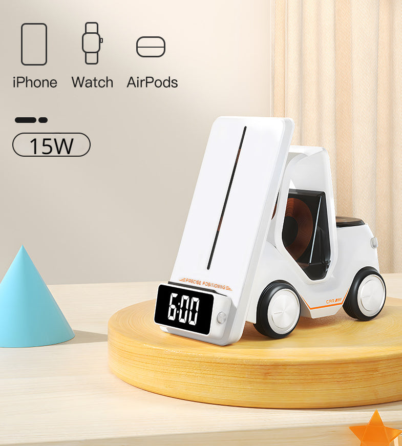3-in-1 Wireless Charger Fast Charge Bracket Suitable for iPhone Headphone Watch