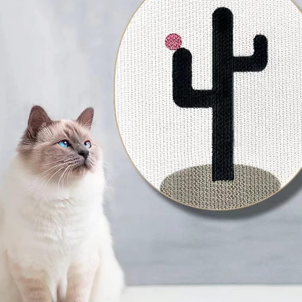 Cat Scratcher Wall Stickers Mounted Scratch Pad Scratch Board