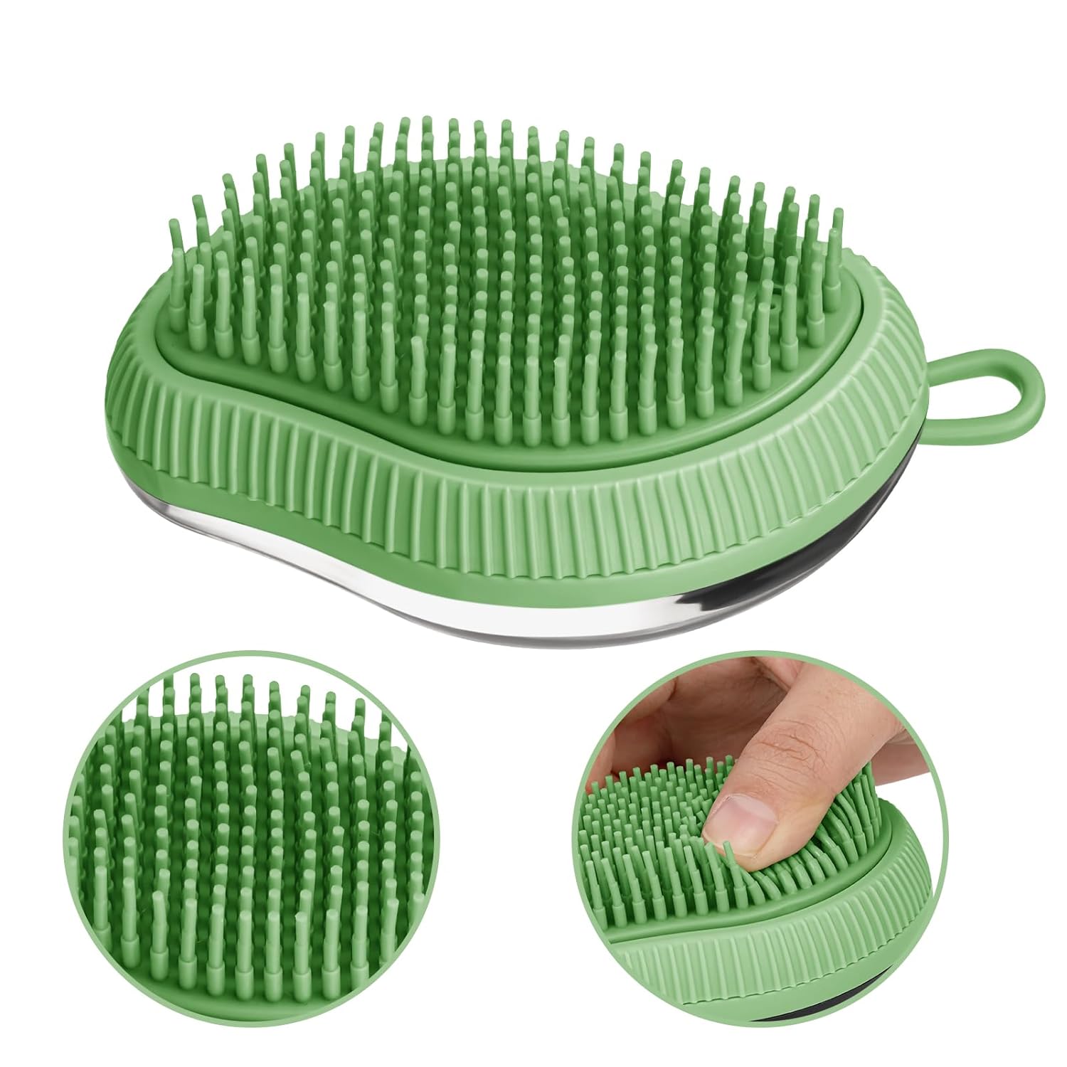 Cat Bath Brush Cat Hair Brush,Dog Bath Brush Comb Silicone Brush Cat Massage Brush
