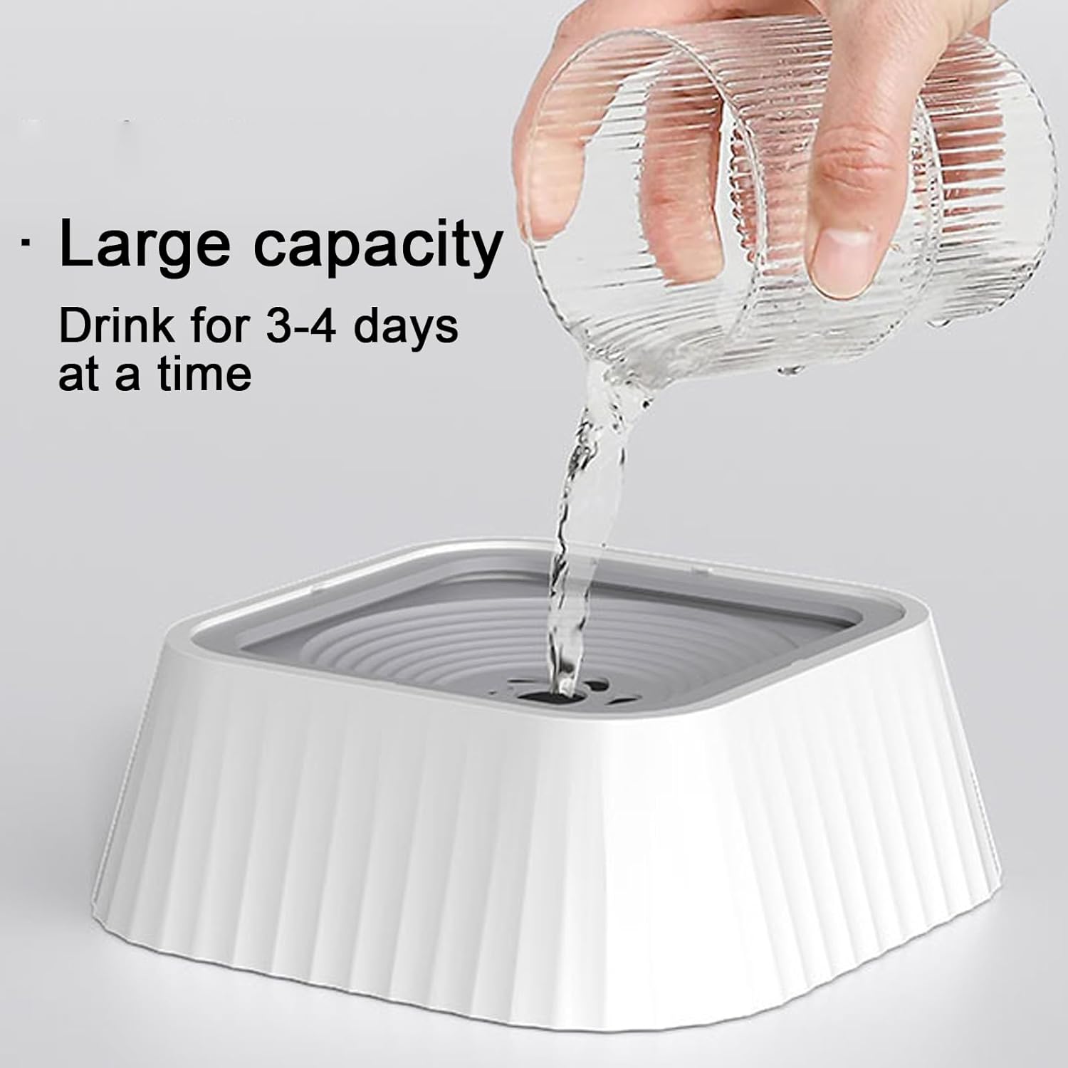 Dog Cat Water Bowl Leak Proof Pet Water Bowl Anti Splash