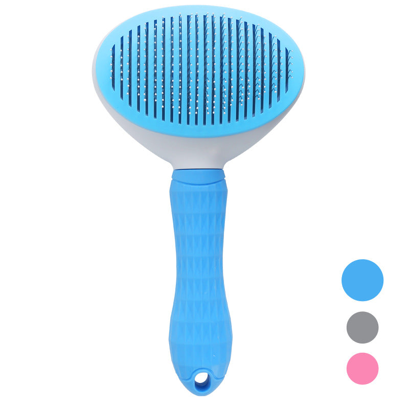 Self Cleaning Slicker Brush, Dog Cat Bunny Pet Grooming Shedding Brush Pet grooming shedding brush