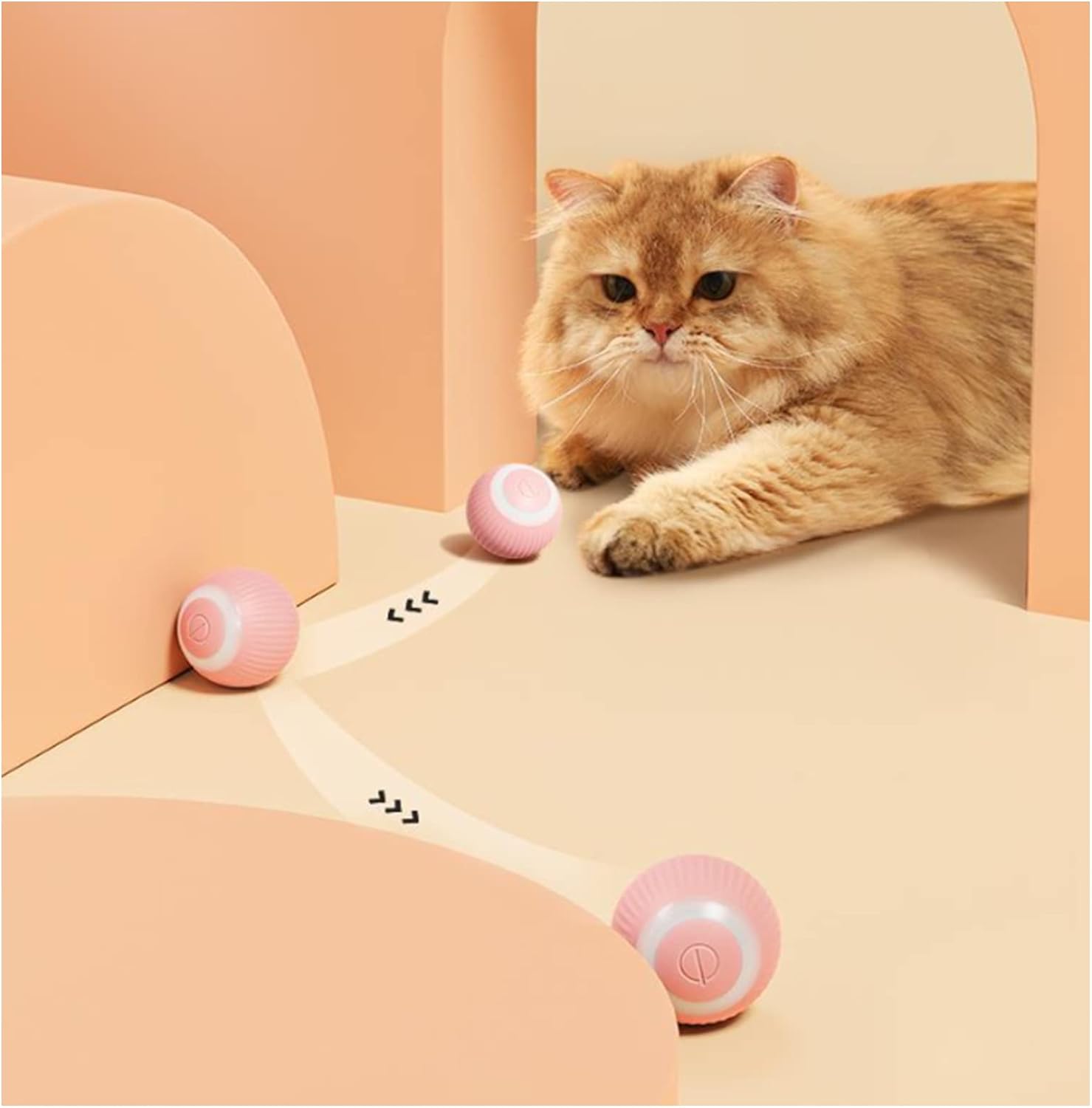 Interactive Electric Cat Toy Ball Dog Pet Intelligent Toy Ball