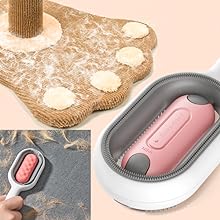 4 in 1 Pet Grooming Water Brush for Cats Dogs, Pet Hair Removal Comb with Water Tank