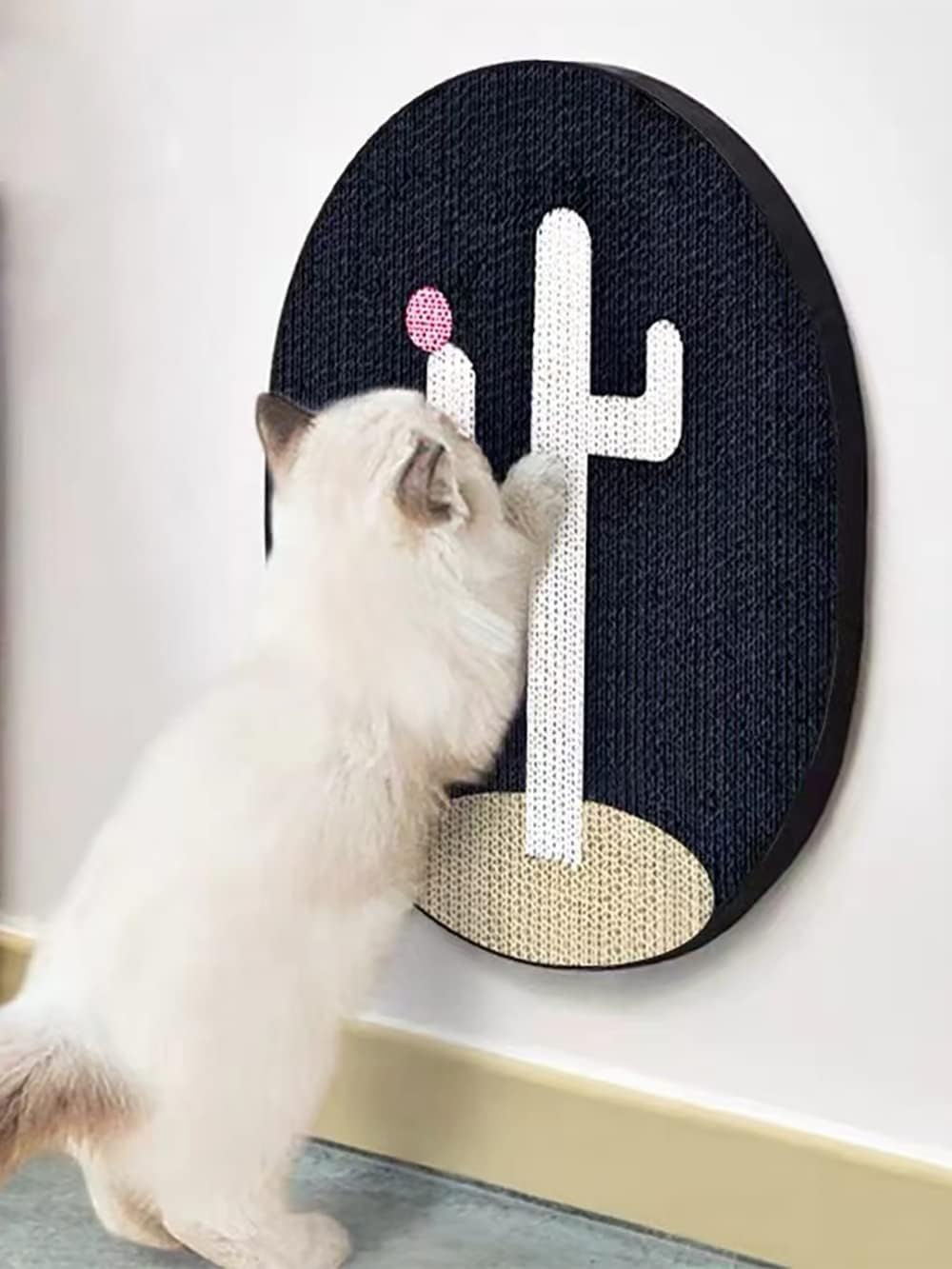 Cat Scratcher Wall Stickers Mounted Scratch Pad Scratch Board