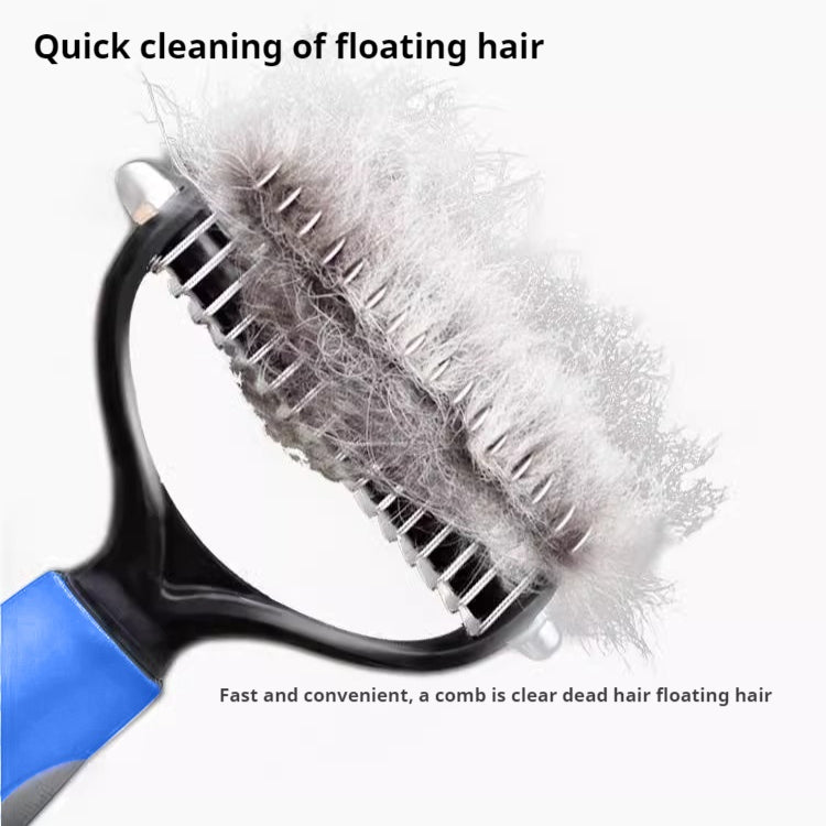 Pet Grooming Brush, Cat Brush Dog Brush for Shedding Tool for Long matted Haired Pets