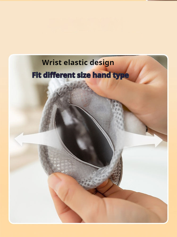 2 in 1 Pet Grooming Gloves for Dogs & Cats, Pet Fur Remover Glove, Grooming Brush for Shedding, Massage
