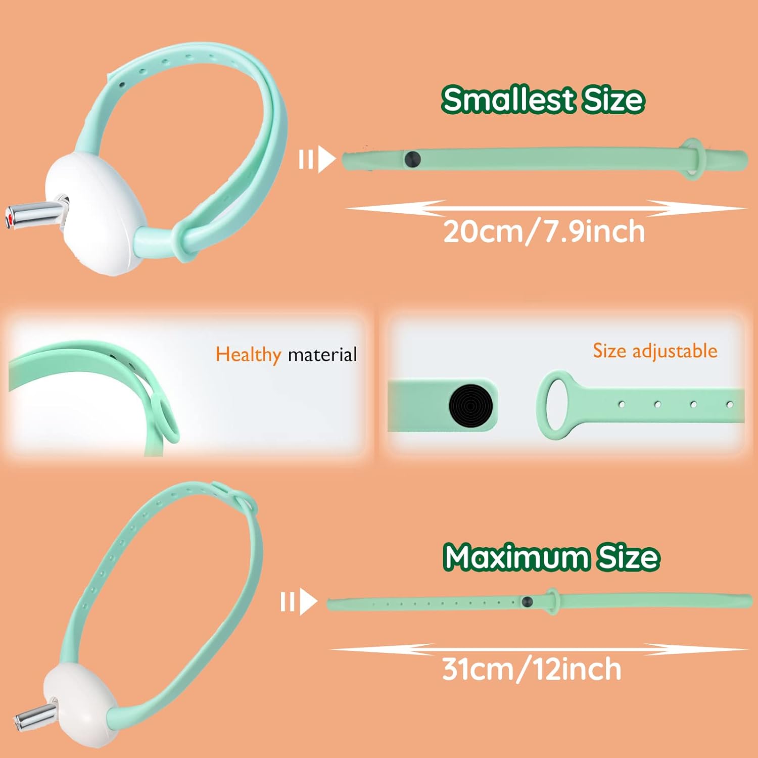 Wearable Laser Pointer Collar Toy for Cats