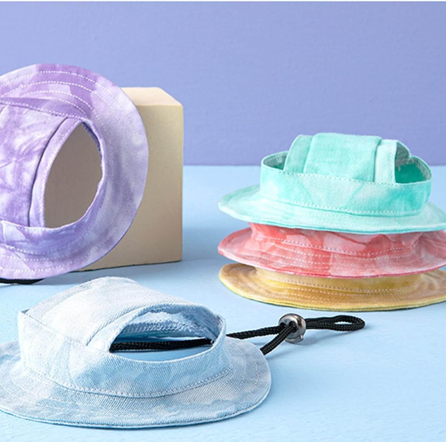 Pet Hat with Ear Holes Sunscreen Baseball Cap for Medium Small Dogs & Cats