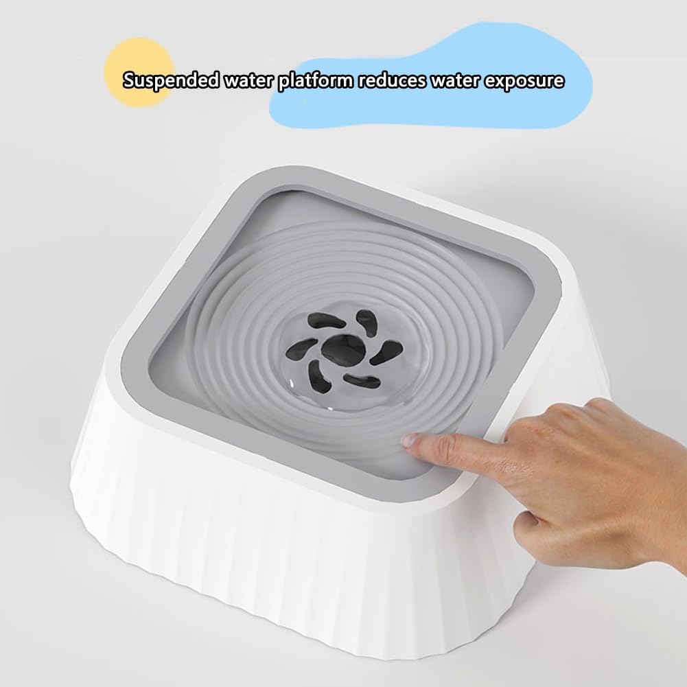 Dog Cat Water Bowl Leak Proof Pet Water Bowl Anti Splash