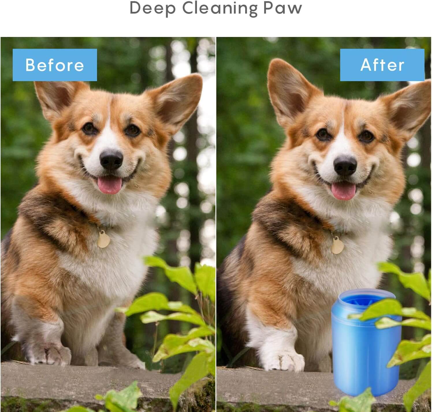 Portable Dog Paw Cleaner Cup Foot Washer