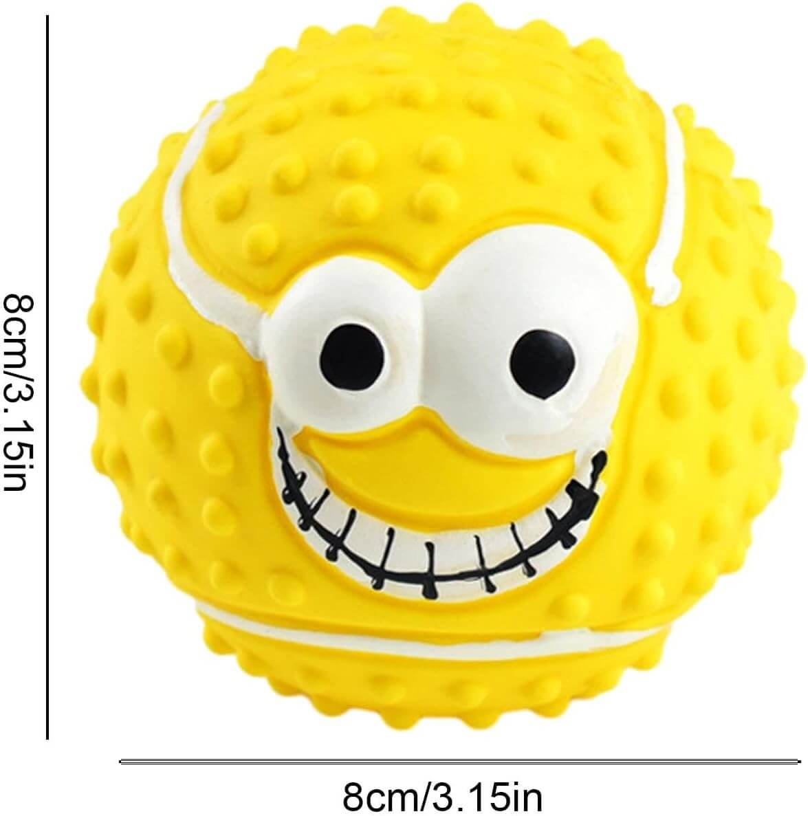 Dog Toys Face Balls Pet Squeaky Chewing Dog balls toys For Small Medium Dogs