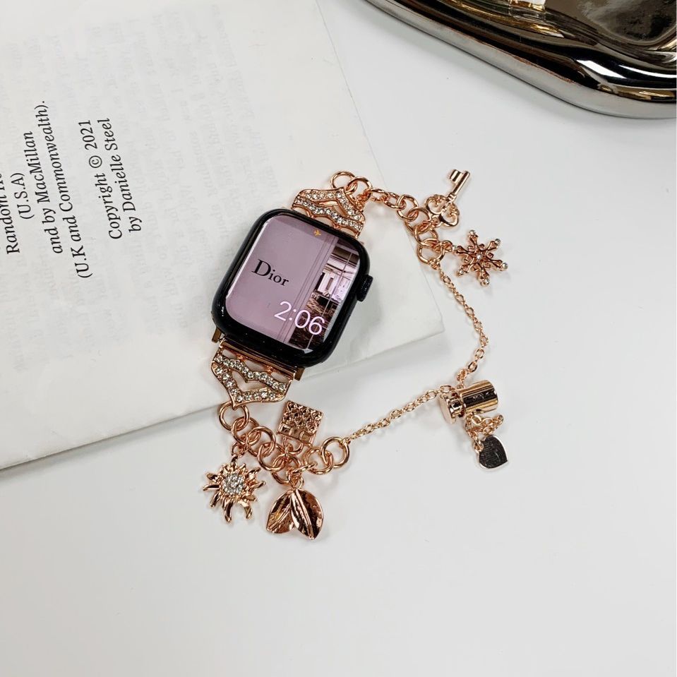 Anhänger-Armband aus Metall für Apple Watch