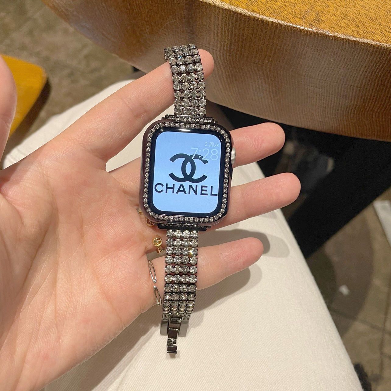 Luxuriöse, modische Metallarmbänder für die Apple Watch