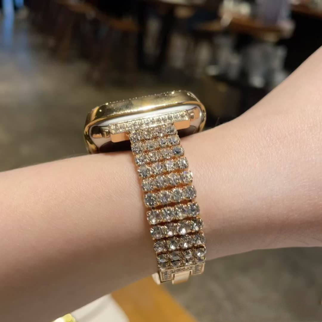 Luxuriöse, modische Metallarmbänder für die Apple Watch