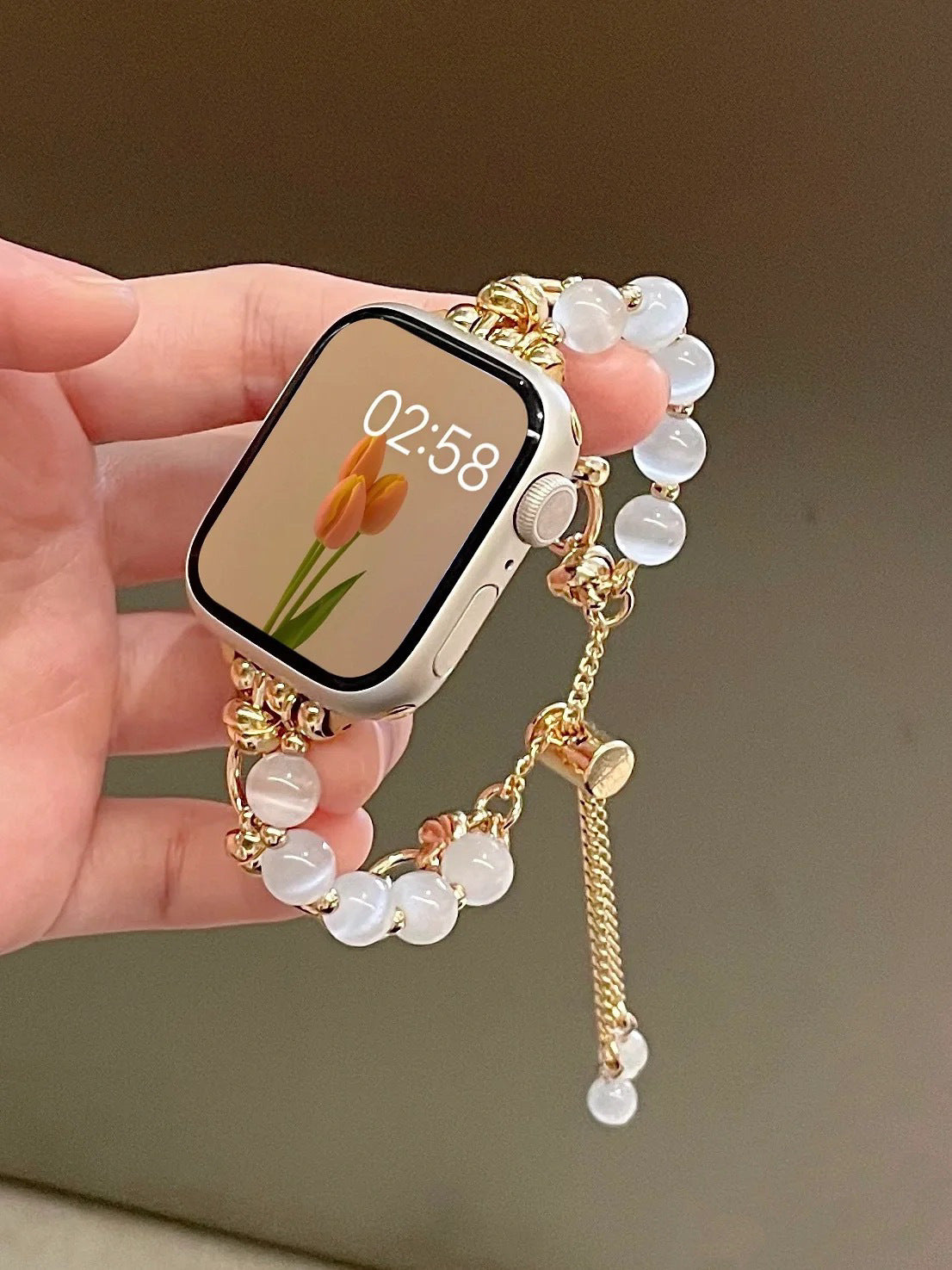 Opalperlen-Armbänder für die Apple Watch