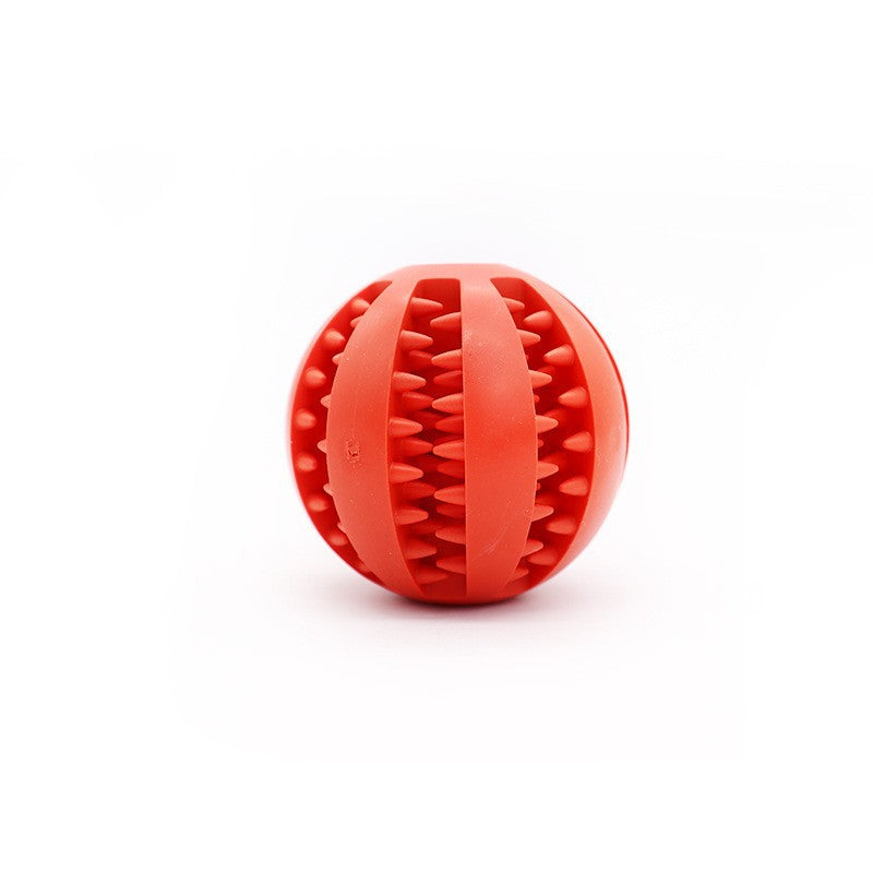 2 Pack Dog Toy Ball, Pet Feeder Chew Teething Toys Balls for Dog and Puppy Cat