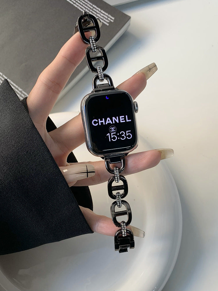 Metallkettenarmband für die Apple Watch