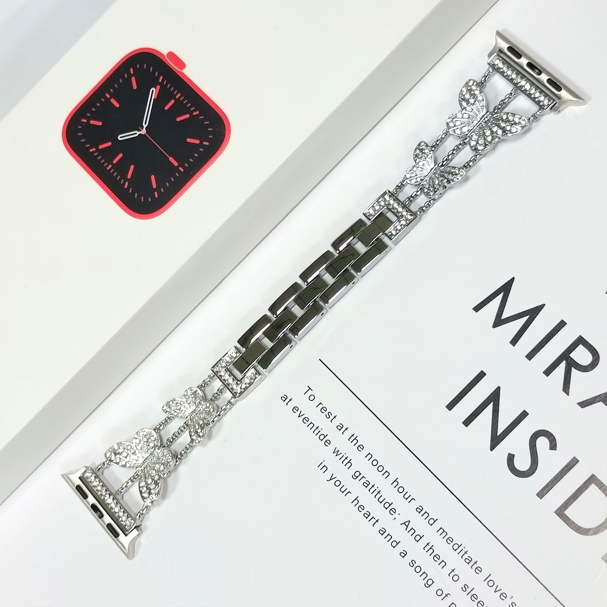 Butterfly-Metallarmband für die Apple Watch