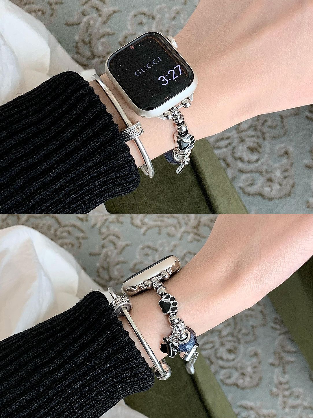 Pandora Styles Perlenketten-Armbänder für die Apple Watch