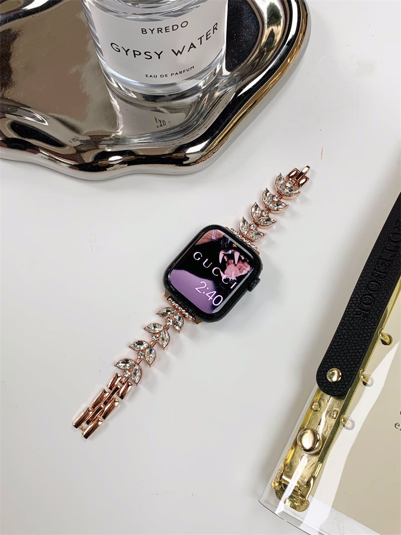 Meerjungfrauen-Metallarmband für die Apple Watch