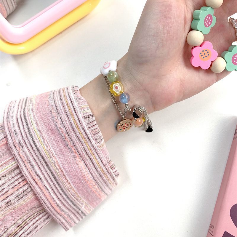 Lucky Beaded Chain Strap-Bänder für die Apple Watch
