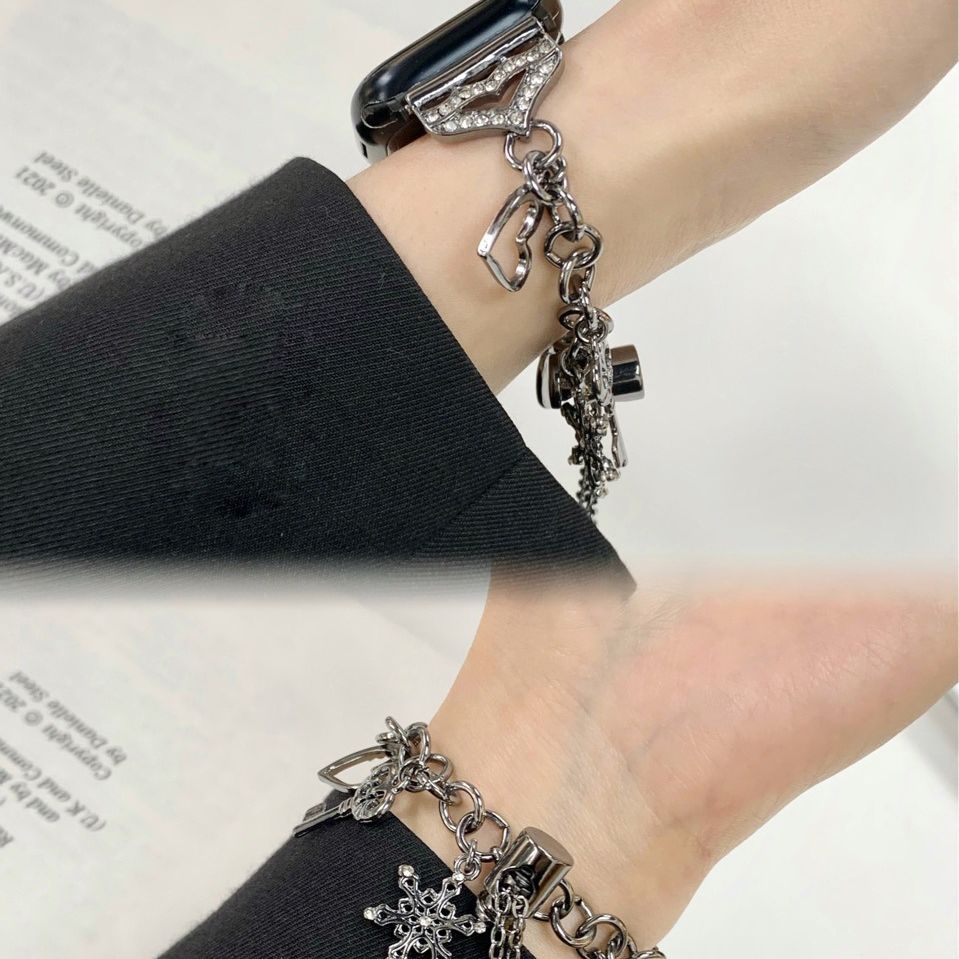 Anhänger-Armband aus Metall für Apple Watch
