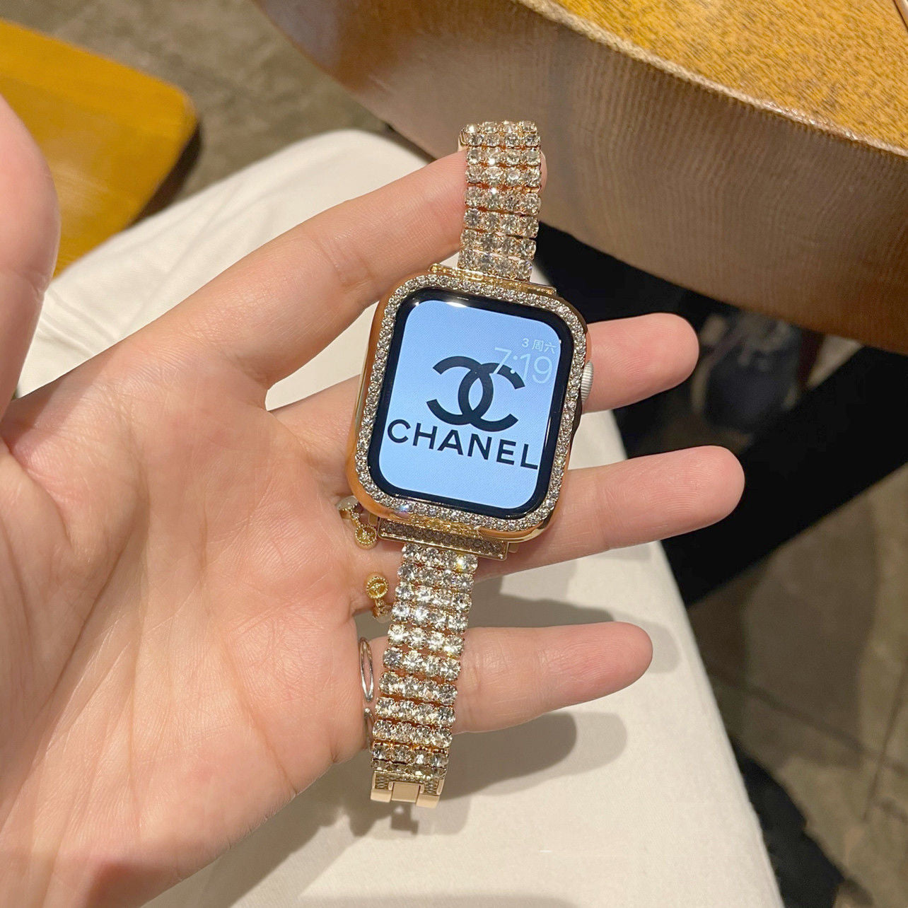 Luxuriöse, modische Metallarmbänder für die Apple Watch