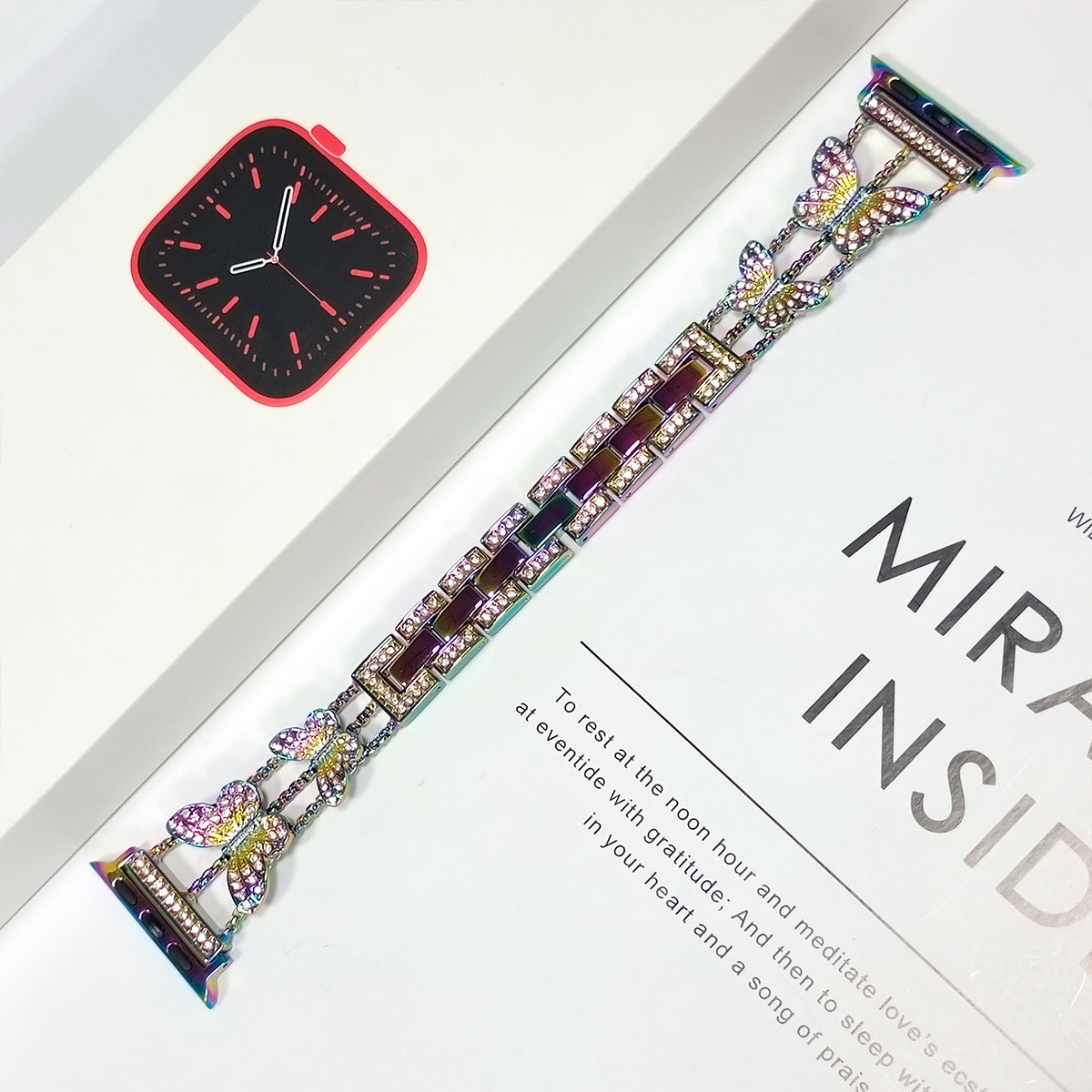 Butterfly-Metallarmband für die Apple Watch