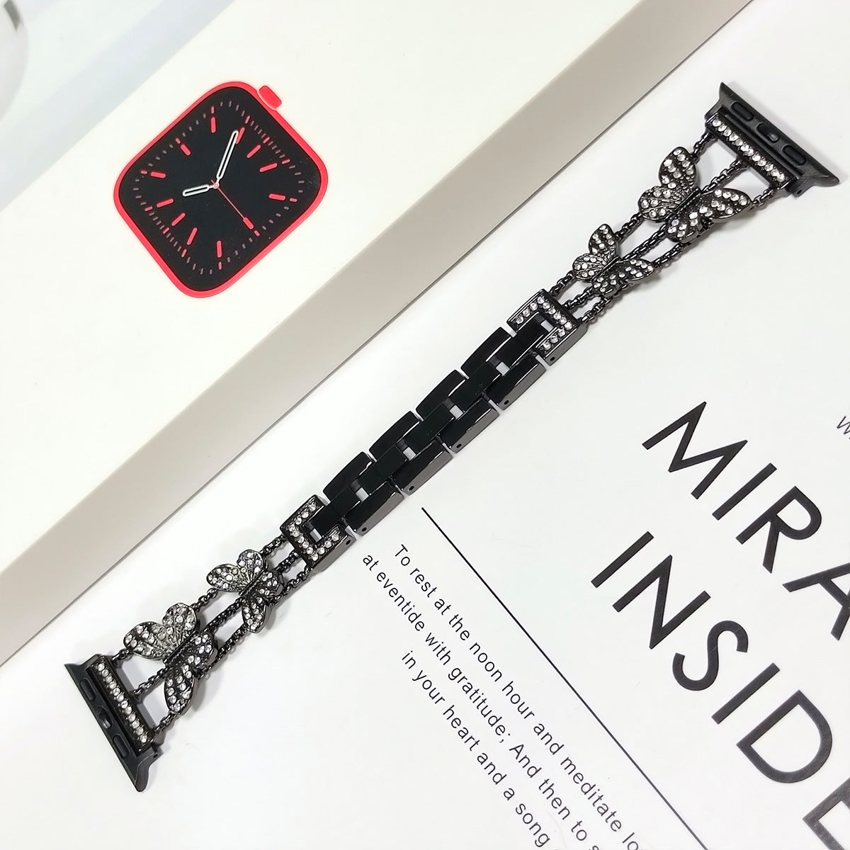 Butterfly-Metallarmband für die Apple Watch