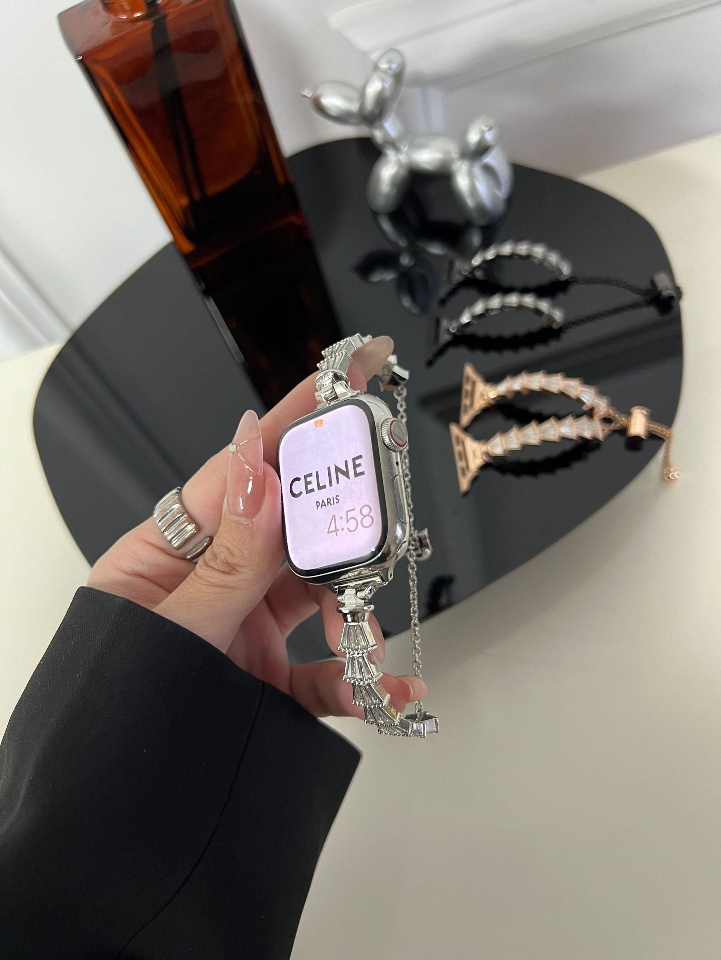 Fischschwanz-Metallarmband für die Apple Watch