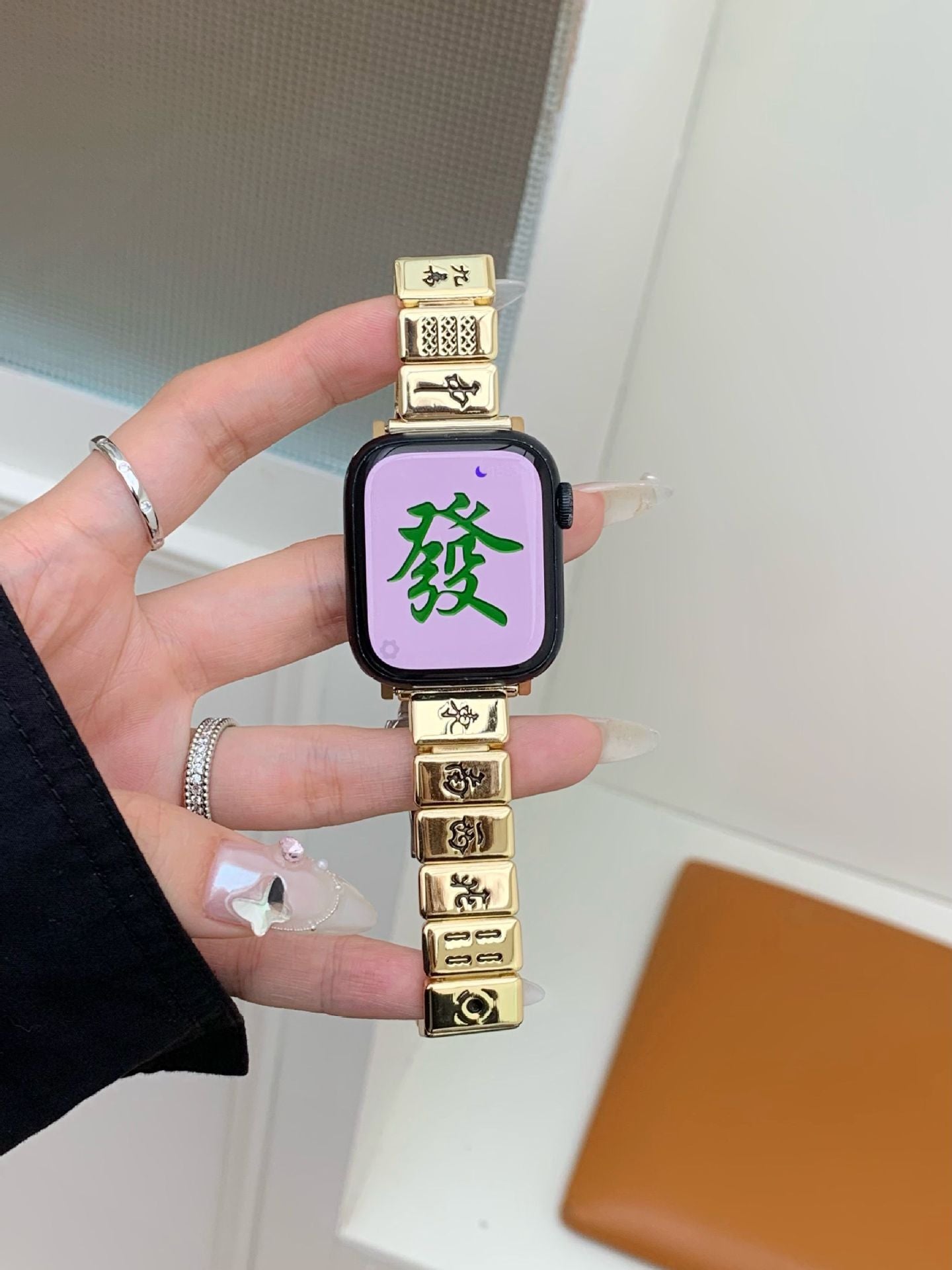 Mahjong Butterfly-Schnallenbänder für die Apple Watch