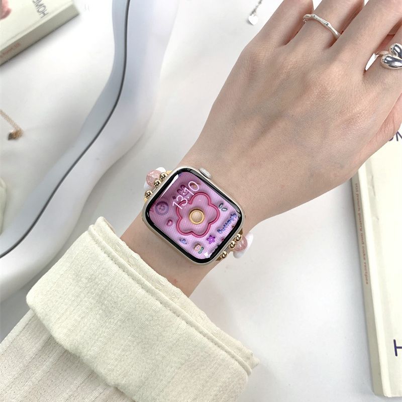 Lucky Beaded Chain Strap-Bänder für die Apple Watch