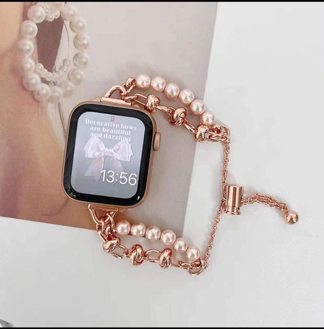 Perlenarmband für Apple Watch