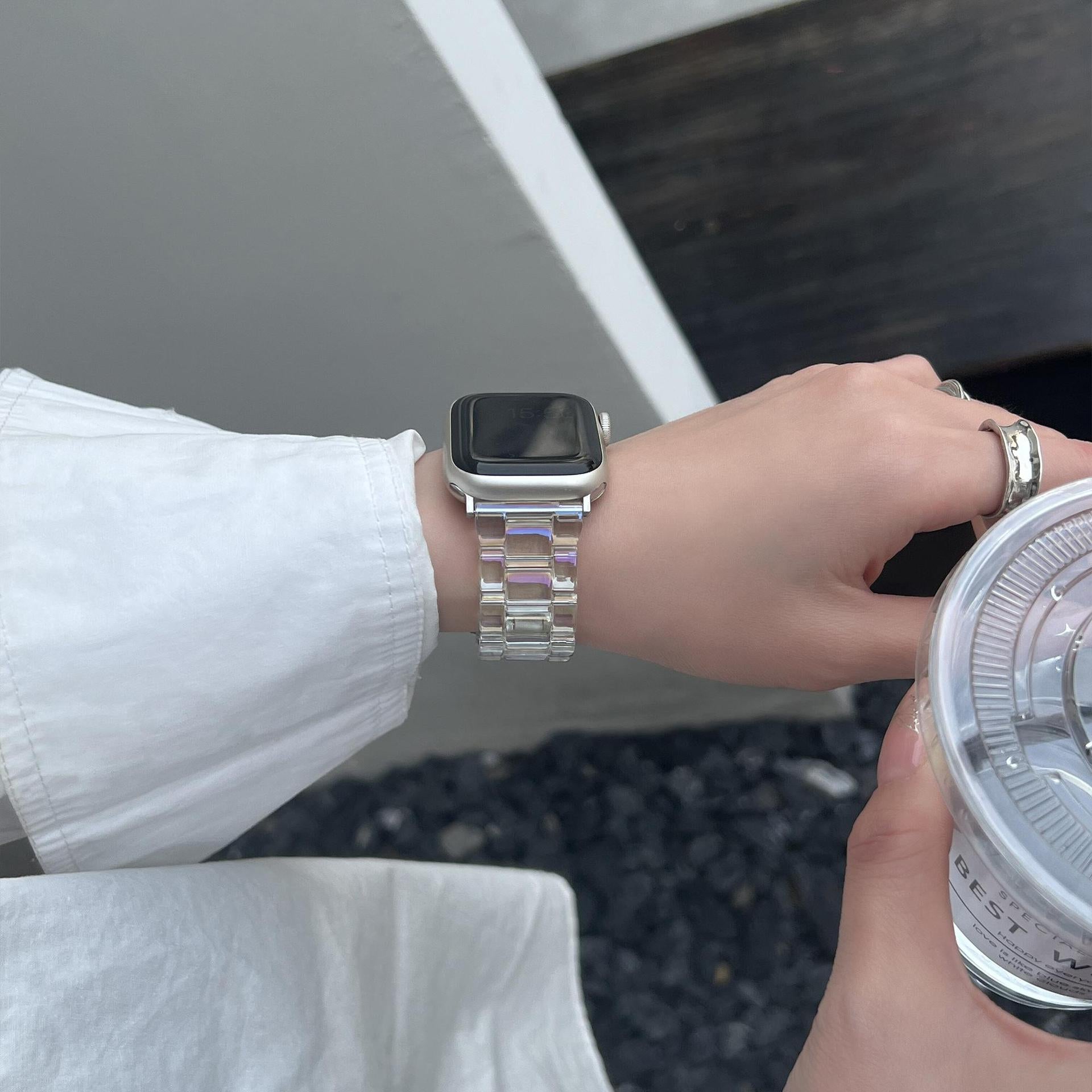 Phantom Glacier-Armbänder für die Apple Watch