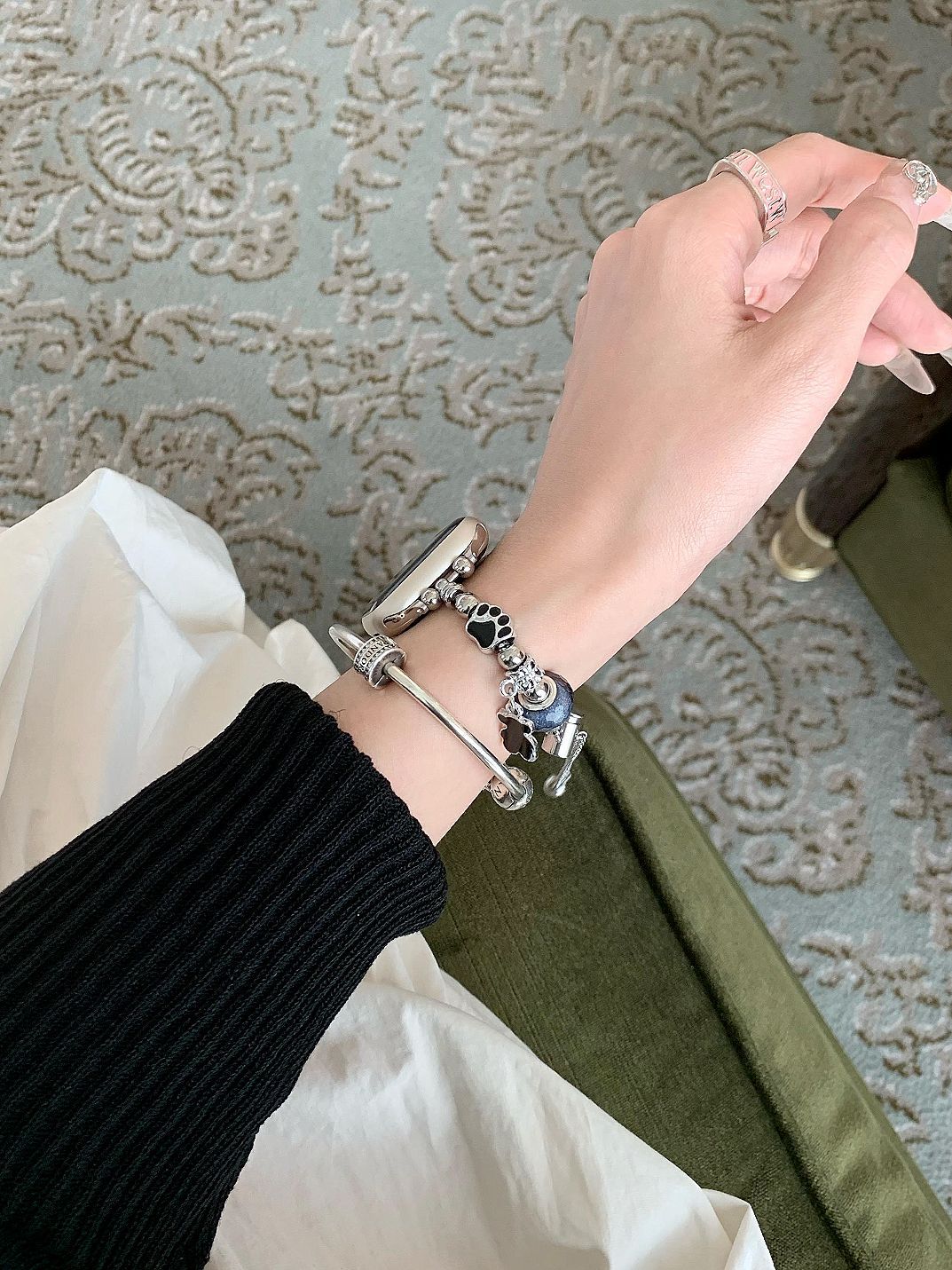 Pandora Styles Perlenketten-Armbänder für die Apple Watch