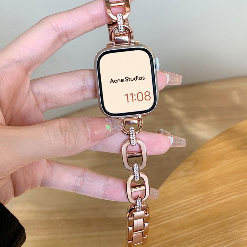 Metallkettenarmband für die Apple Watch