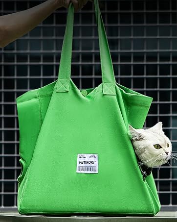 Cat Carrier Soft Cat Slingbag Pet Grooming Soft Pouch Tote Bag