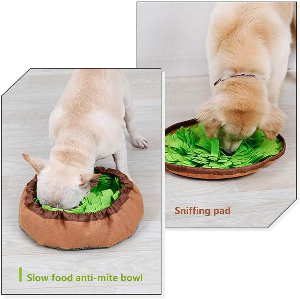 Pet Snuffle Mat Slow Feeder Bowl for Dogs