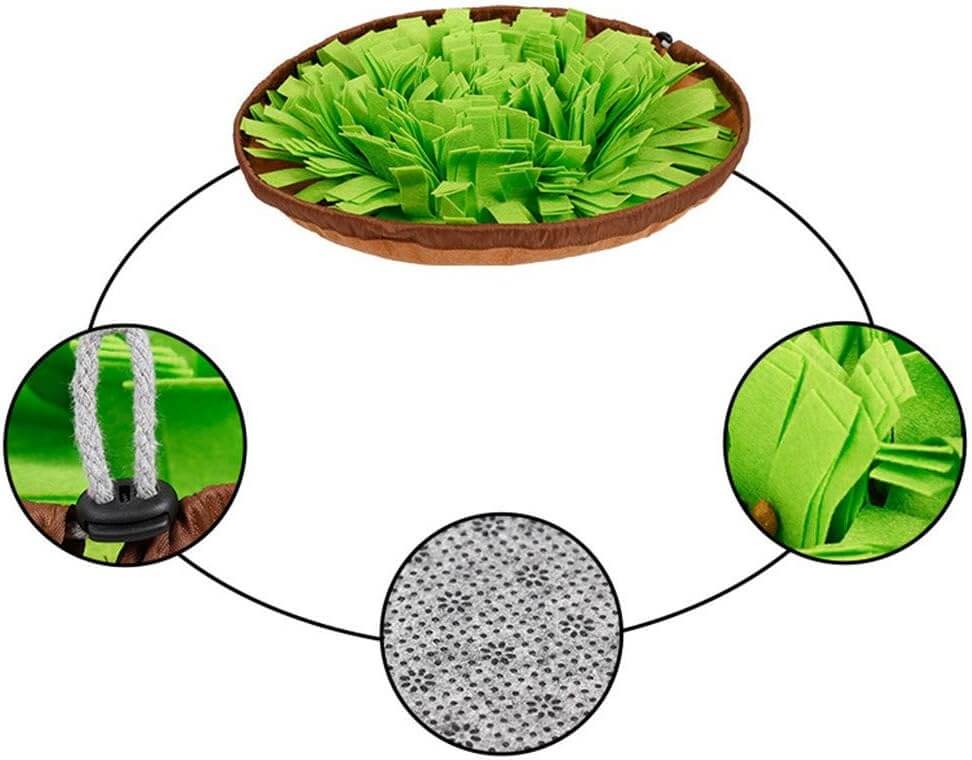 Pet Snuffle Mat Slow Feeder Bowl for Dogs