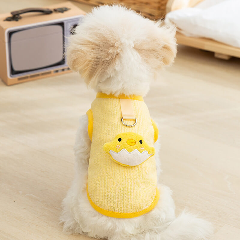 Dog Clothes Harness Leash for Small Dogs Cats
