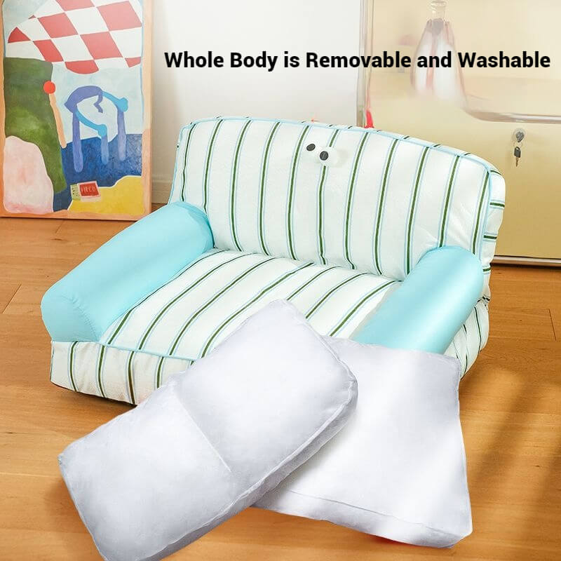 Pet Retro Washable Calming Sofa Bed