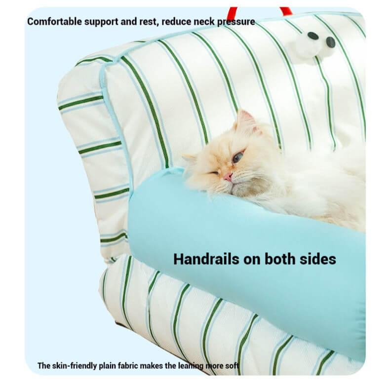 Pet Retro Washable Calming Sofa Bed