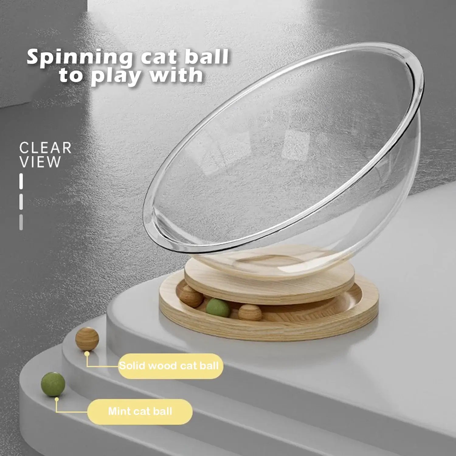 Space Capsule Cat Bed House