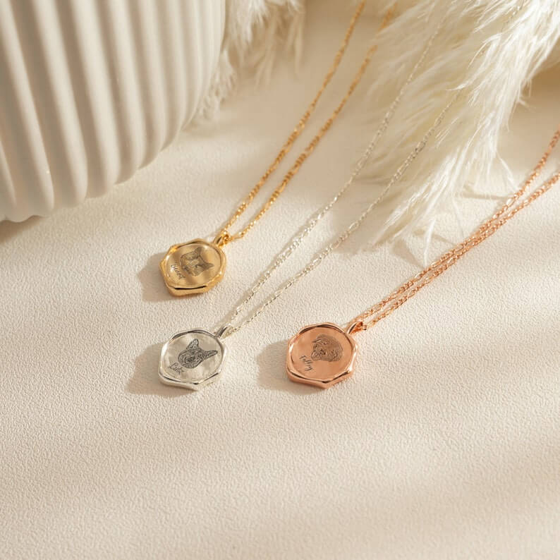 Personalized Pet Engraved Necklace