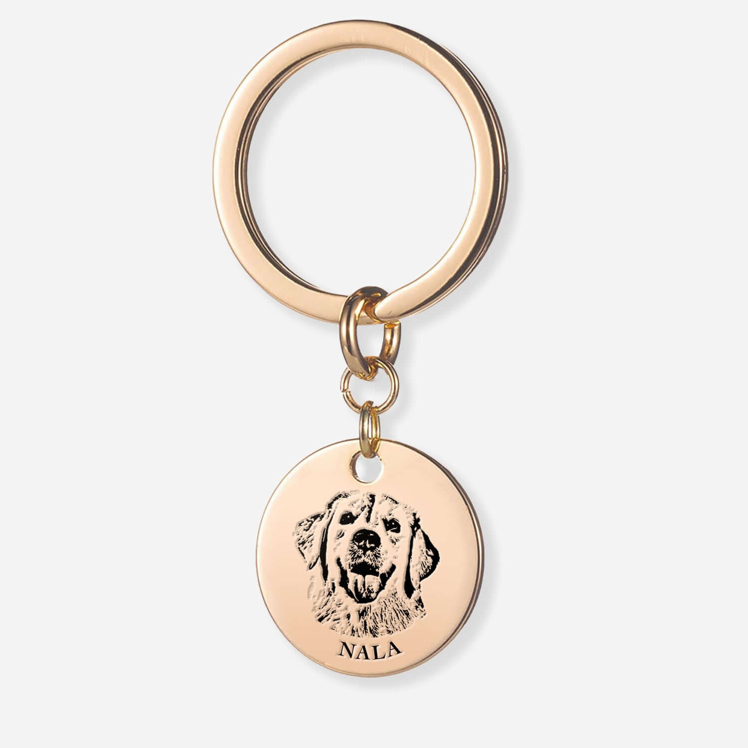 Custom Personalized Pet Face Keychain