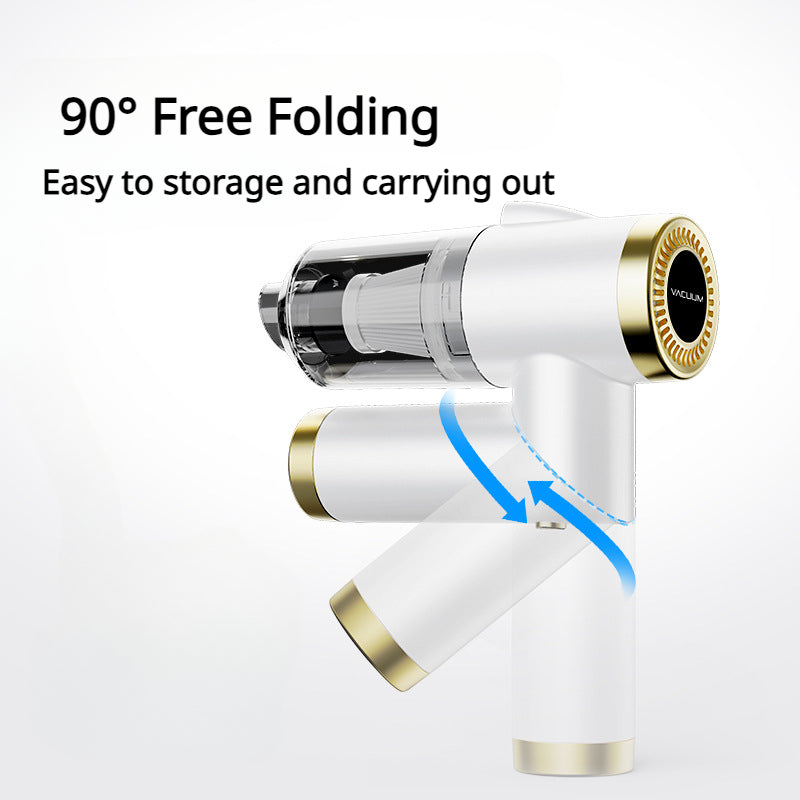 Foldable Mini Car Vacuum Cleaner Cordless
